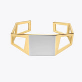 Gold Elegant Open Bracelet